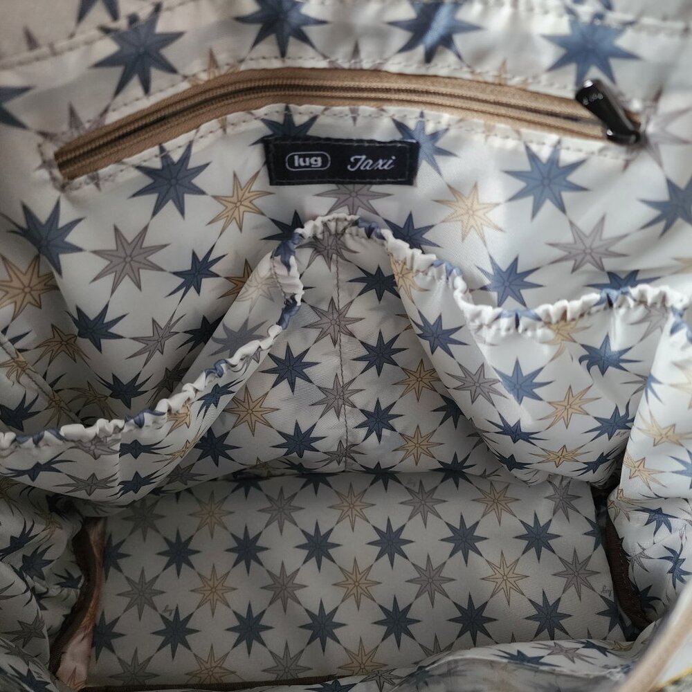 LUG Legacy Collection Taxi Tote Bag - Heather Sand - Picture 6 of 6